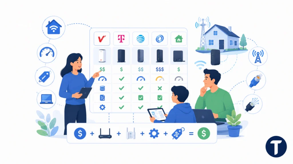 How to Compare Home Internet Plans and Pricing