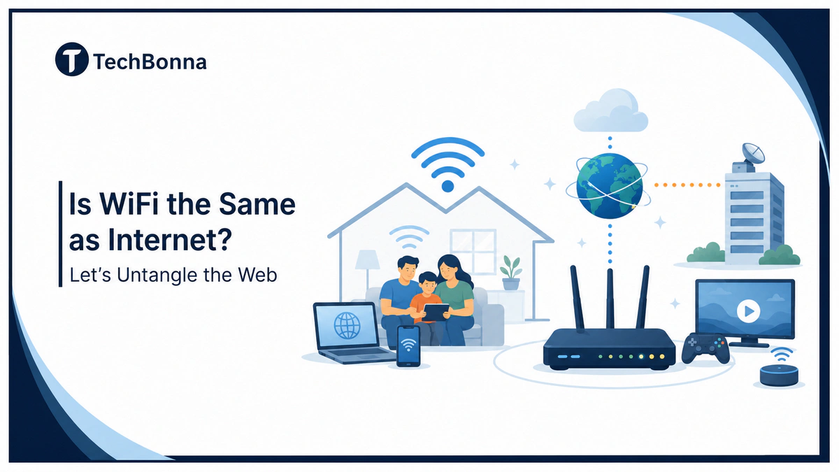 Is WiFi the Same as Internet - Let’s Untangle the Web