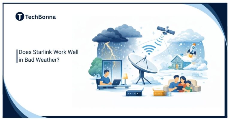 Starlink satellite internet working in stormy and rainy conditions, exploring does Starlink work well in bad weather?