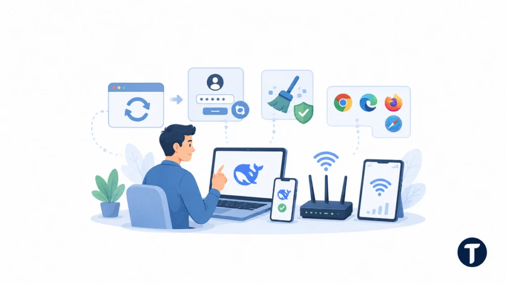 Fix DeepSeek Server Is Busy in Your Browser or App