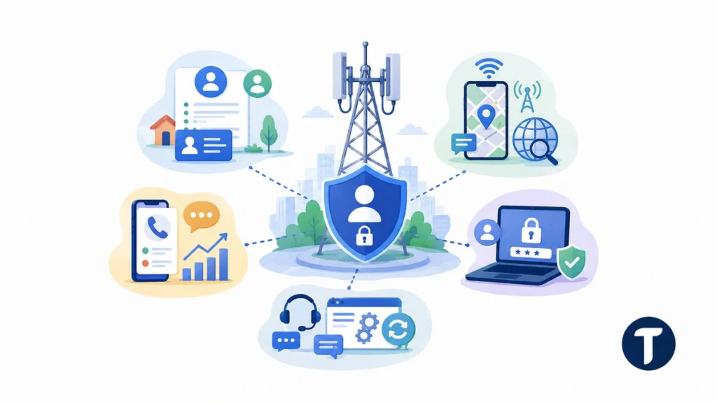 Common Data Categories in Telecom Privacy Cases