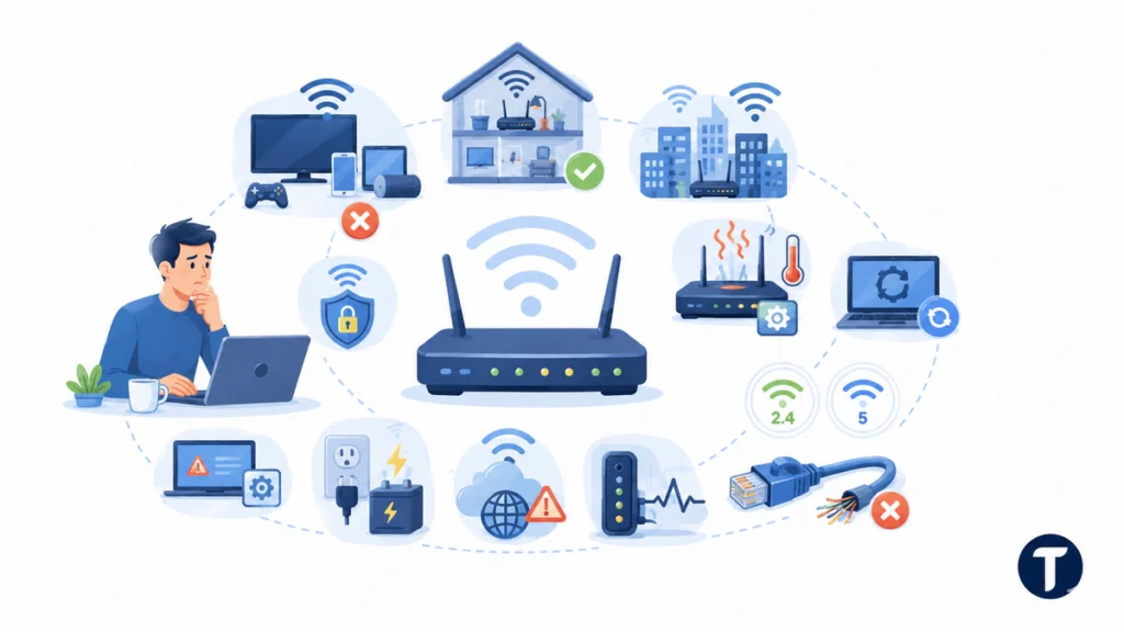 Internet Keeps Going Out - The 12 Common Causes and Easy Fixes