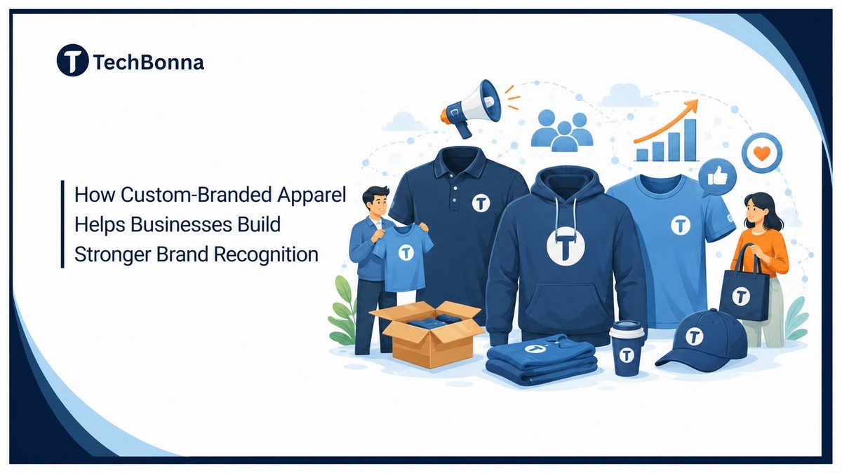 How Custom-Branded Apparel Helps Businesses Build Stronger Brand Recognition