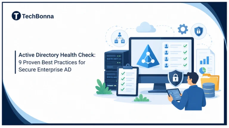 Active Directory Health Check 9 Proven Best Practices for Secure Enterprise AD