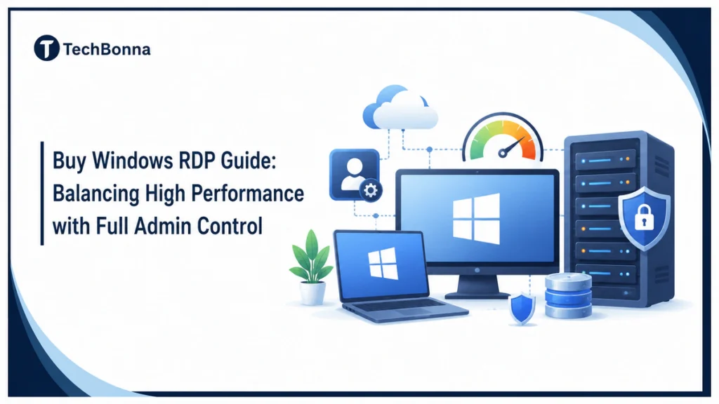 Buy Windows RDP Guide Balancing High Performance with Full Admin Control