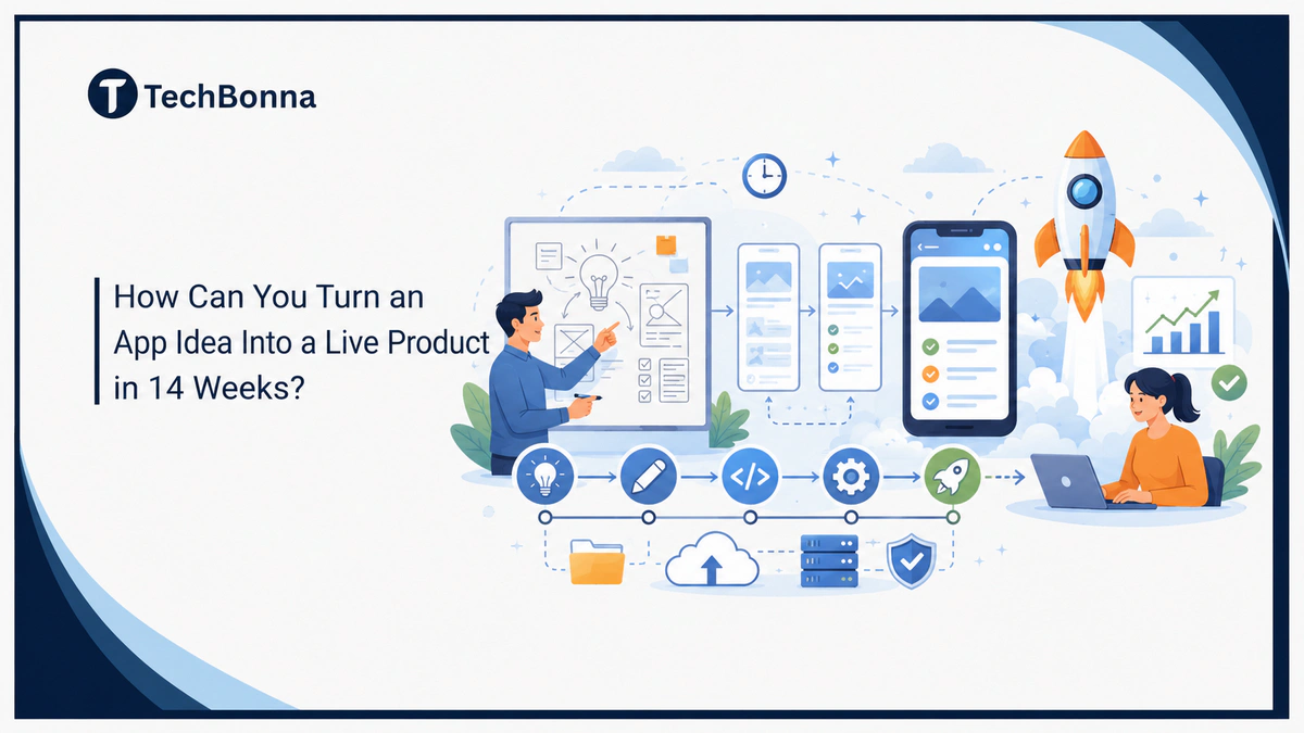 How Can You Turn an App Idea Into a Live Product in 14 Weeks
