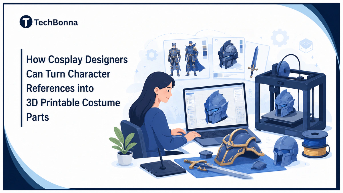 How Cosplay Designers Can Turn Character References Into 3D Printable Costume Parts