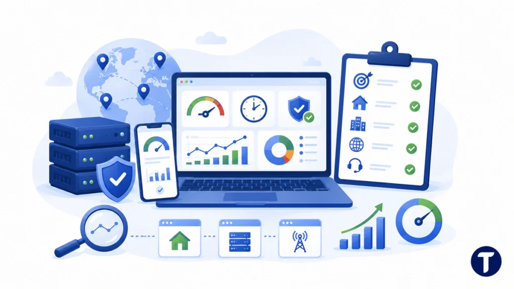 Test Speed, Uptime, and Success Rate