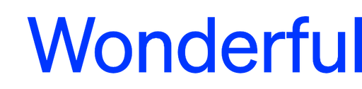 Wonderful logo